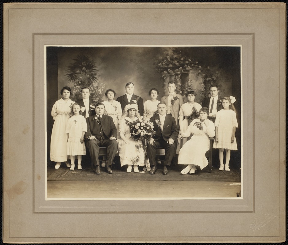 A Lithuanian National Catholic Church wedding party