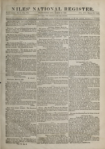 Niles' National Register, March 16, 1839