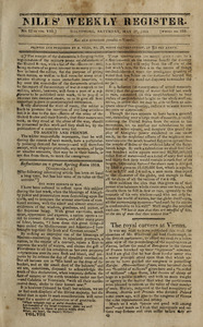 Niles' Weekly Register, May 27, 1815