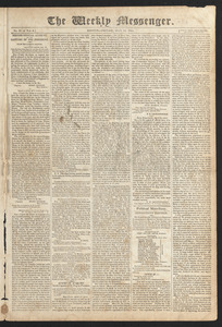 The Weekly Messenger, May 19, 1815