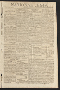 National Aegis, September 22, 1813