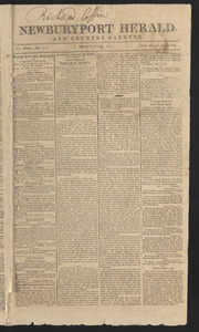 Newburyport Herald and Country Gazette, May 7, 1813