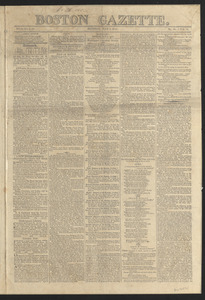 Boston Gazette, May 3, 1813