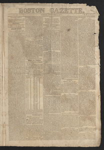 Boston Gazette, September 14, 1812