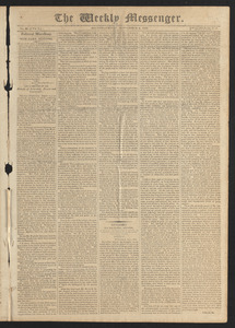 The Weekly Messenger, September 4, 1812