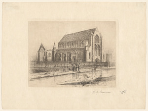 Paisley Abbey. North view