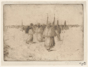 Fisher folk. (At Zandvoort)