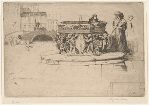 A Venetian fountain