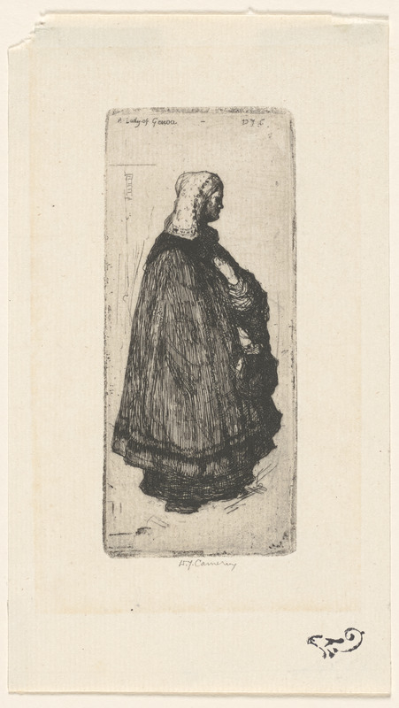 A lady of Genoa