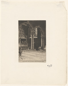 The chapel and founder's tomb, Charterhouse