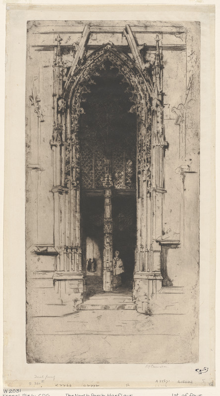 The north porch, Harfleur