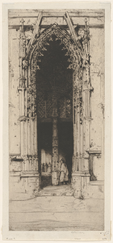 The north porch, Harfleur