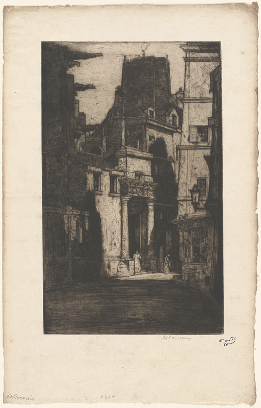 Saint Gervais: Rue des Barres