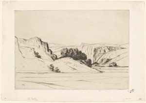 The valley (or 'Glencrutten')