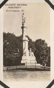 Soldier's National Monument, souvenir view, Gettysburg, PA