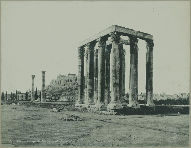 Temple de Jupiter Olympian et Acropole - Digital Commonwealth
