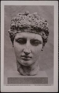 Greek head of an athelete - fifth century B.C. The Metropolitan Museum of Art