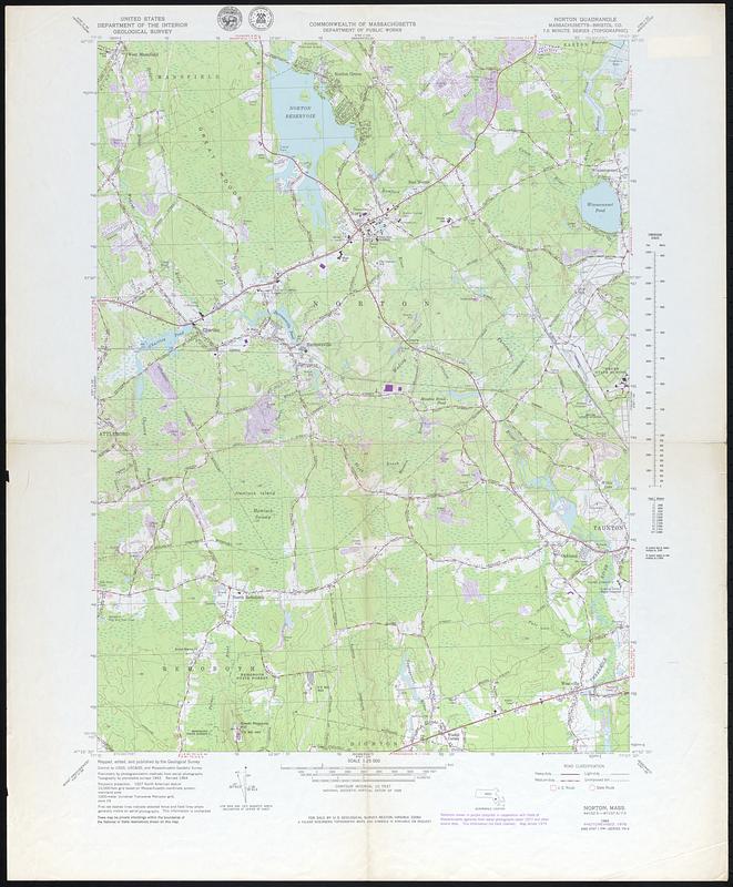 Norton Quadrangle Massachusetts, Bristol Co.