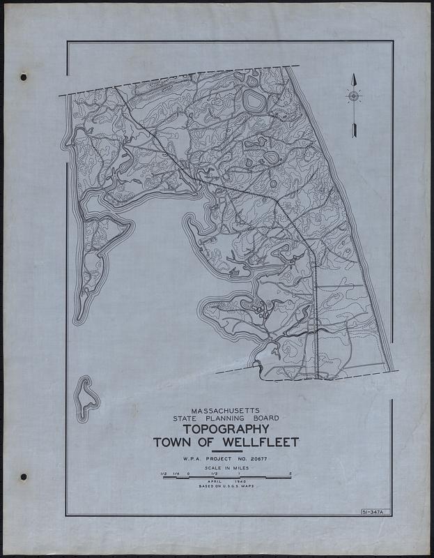 Topography Town of Wellfleet