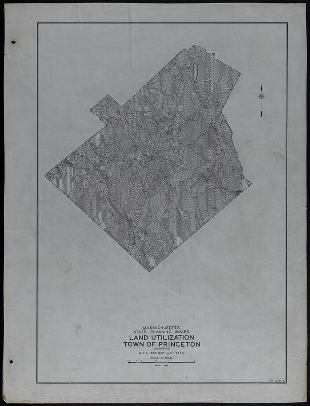 Land Utilization Town of Princeton Digital Commonwealth