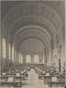 Bates Hall Reading Room, Central Library