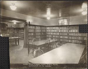 Boston Public Library, Orient Heights Branch, illumination = 8 ft. candles