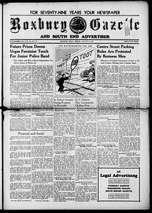 Roxbury Gazette and South End Advertiser, August 11, 1939