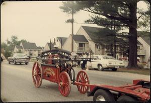 Newmarket, NH, fire apparatus on parade