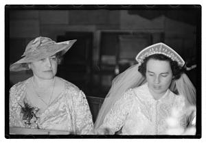Wedding, daughter of Mrs. Richard Howard taken at Presentation Church Oak Sq. Brighton