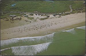 Aerial view, Balston Beach, Truro, Cape Cod, Mass.