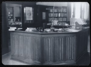 Newton Free Library branches & bookmobile. Newton, MA. Interior shots