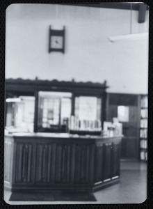 Newton Free Library branches & bookmobile. Newton, MA. Interior shots