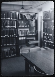 Newton Free Library branches & bookmobile. Newton, MA. Interior shots