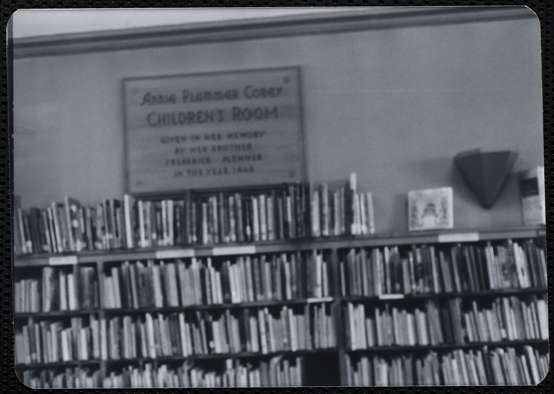 Newton Free Library branches & bookmobile. Newton, MA. Interior shots