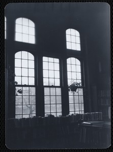 Newton Free Library branches & bookmobile. Newton, MA. Interior shots