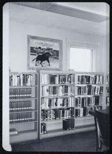 Newton Free Library branches & bookmobile. Newton, MA. Boys & Girls - interior