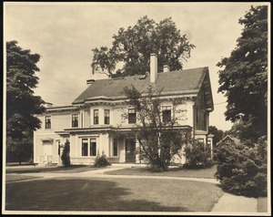 Newton Free Library branches & bookmobile. Newton, MA. Boys & Girls Library exterior