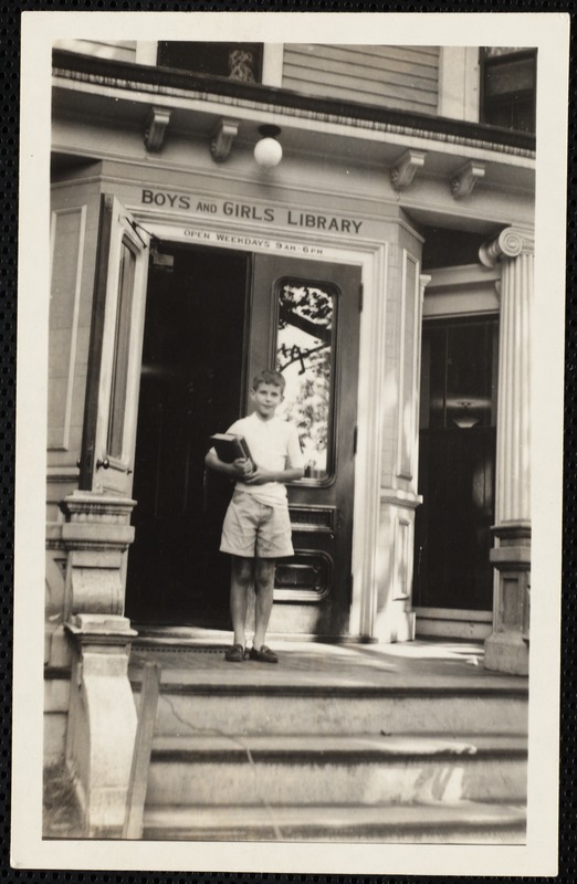 Newton Free Library branches & bookmobile. Newton, MA. Boys & Girls Library exterior