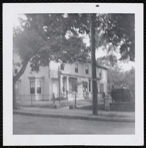 Newton Free Library branches & bookmobile. Newton, MA. Boys & Girls Library exterior