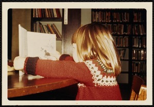 Newton Free Library branches & bookmobile. Newton, MA. Boys & Girls - interior