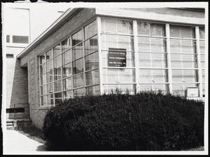 Newton Free Library branches & bookmobile. Newton, MA. Oak Hill Lib - new building