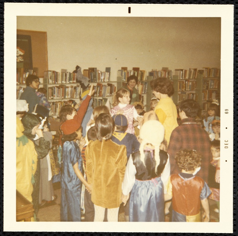 Newton Free Library. Newton, MA. Story hour - Oak Hill