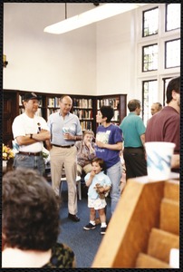 Newton Free Library, Newton, MA. Programs, patrons, staff. Auburndale reopens