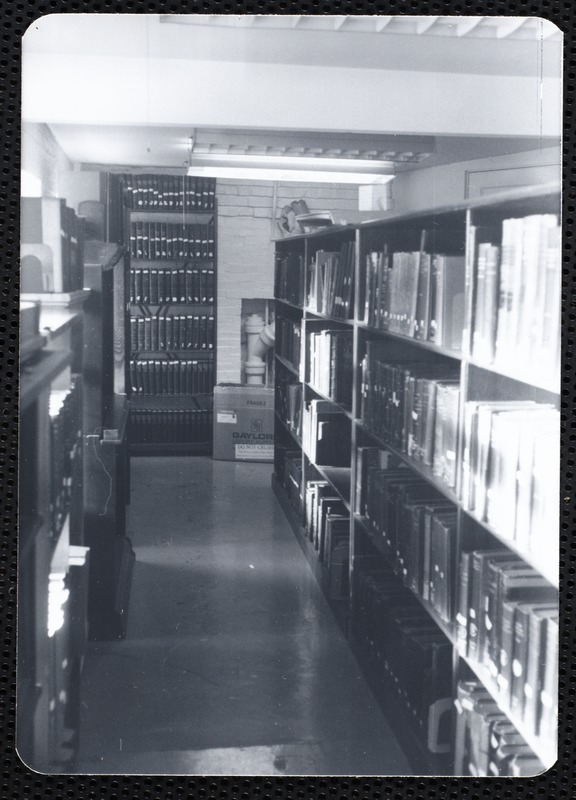 Main library, Junior Library, and branches. Newton, MA. Newton Historical Collection