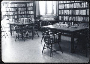 Newton Free Library, Newton, MA. Branch library. Auburndale. Reading areas