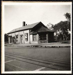 Auburndale Branch Library. Newton, MA. Railroad depot (moved)