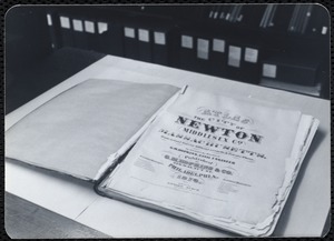 Newton Free Library, Newton, MA. Staff & trustees. Atlas - 187-