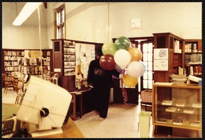 Newton Free Library, Newton, MA. Staff & trustees. Auburndale - balloons