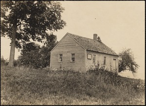House. School house, bell. Newton, MA