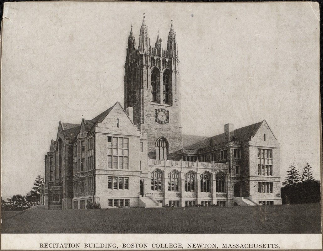 Schools & colleges. Newton, MA. Boston College, recitation building ...